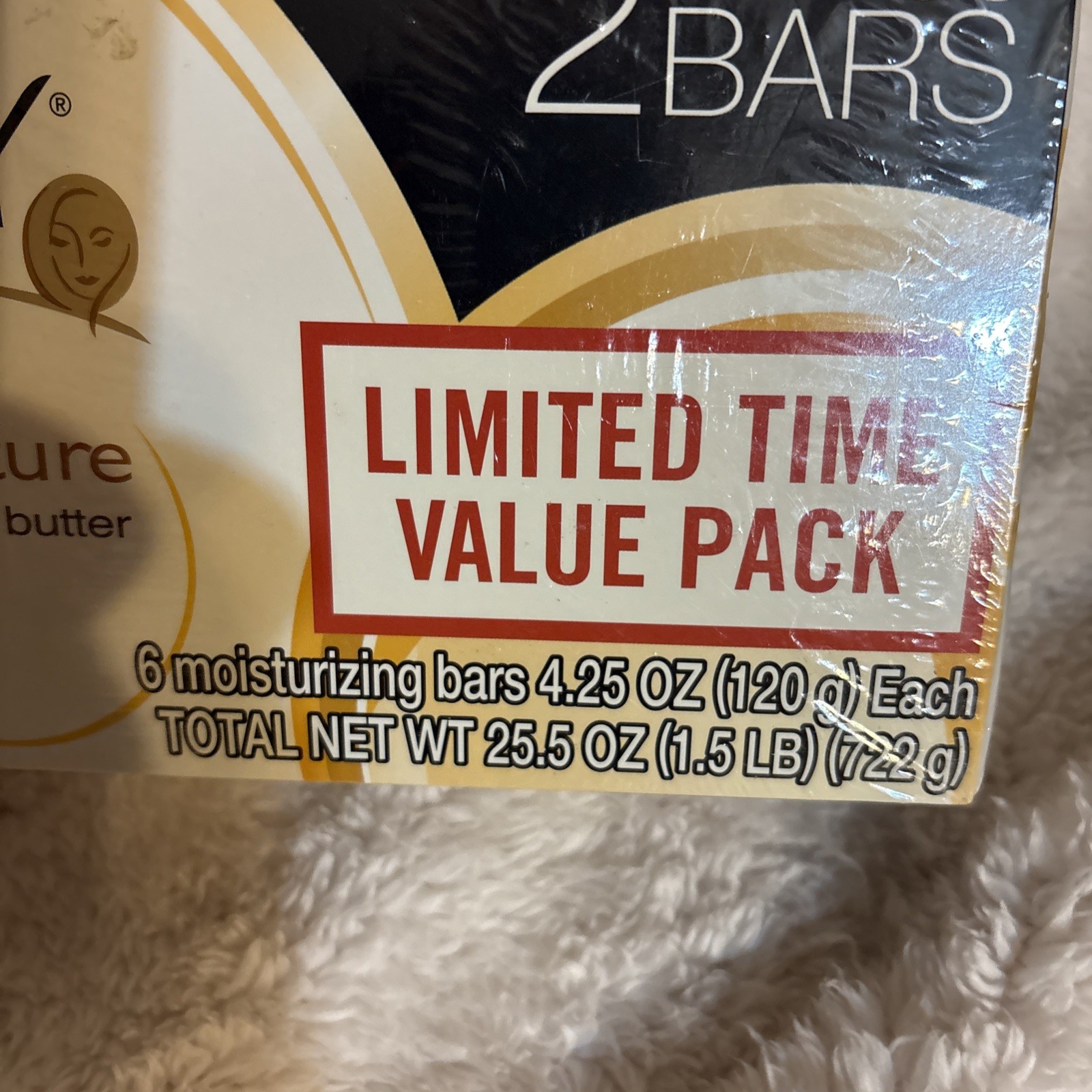 6-Pack OLAY Ultra Moisture Shea Butter Beauty Soap Bars 4.25 Oz Each Value Pack