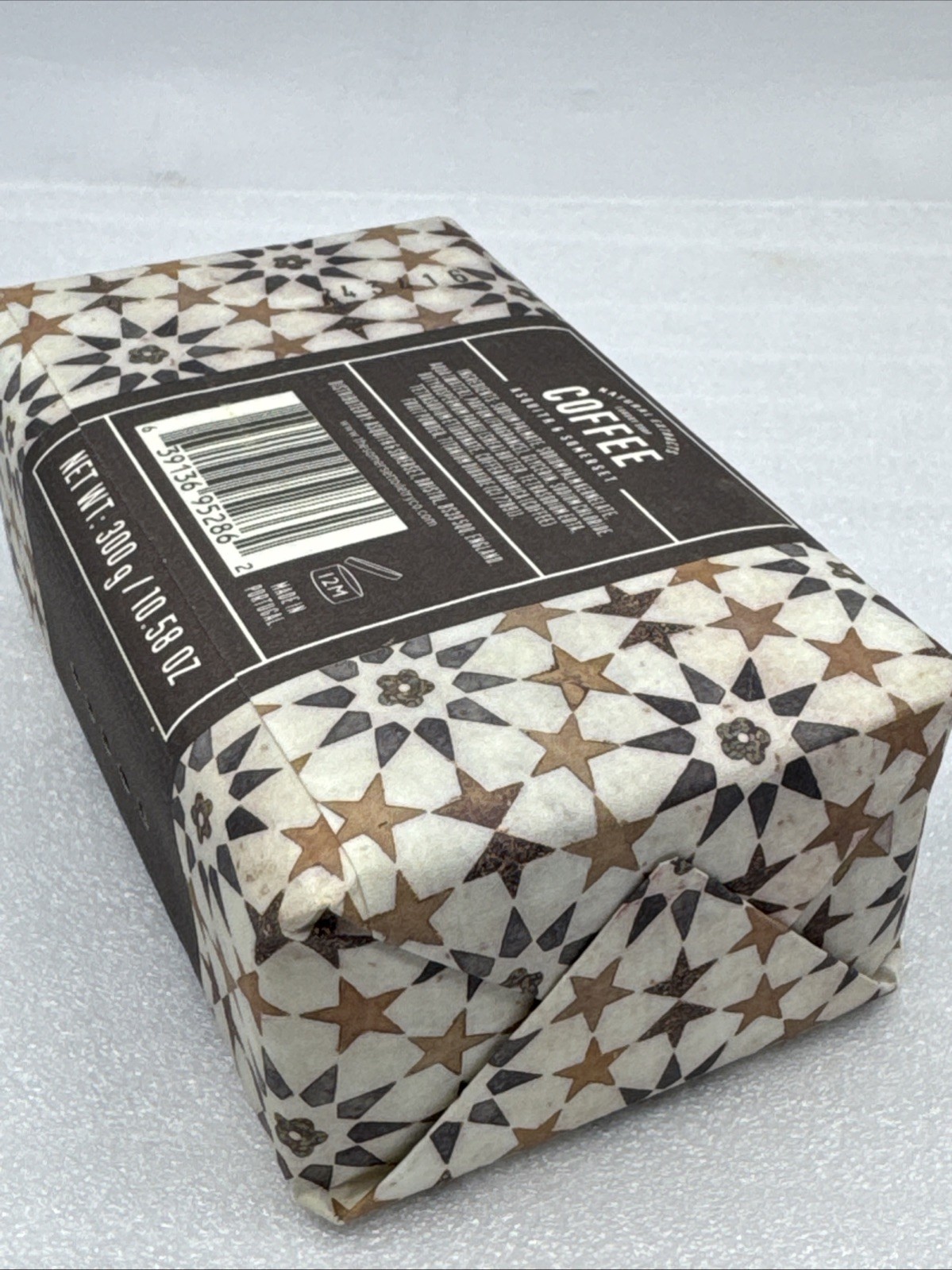 Asquith & Somerset 10.58oz Natural Extracts Luxury Milled COFFEE Bar Soap W/Shea
