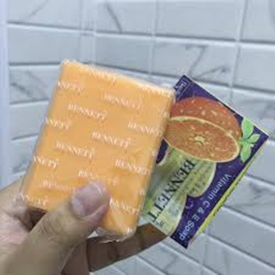 12×130 g Bennett Soap Vitamin C& E Natural Extracts Acne Aid Anti-Aging Skin