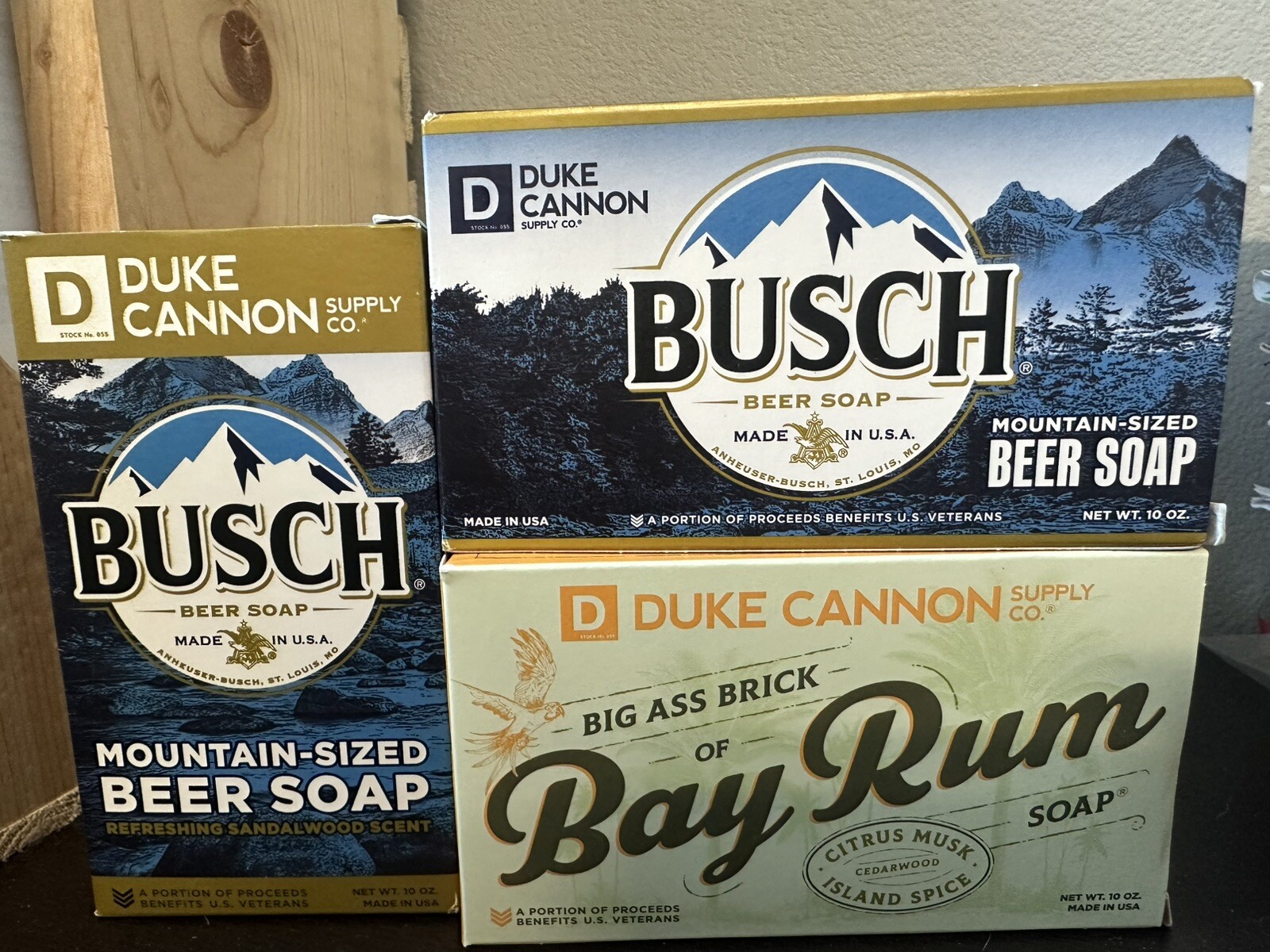 (Pack of 3) 3 – 10 oz bars of Duke Cannon Soap