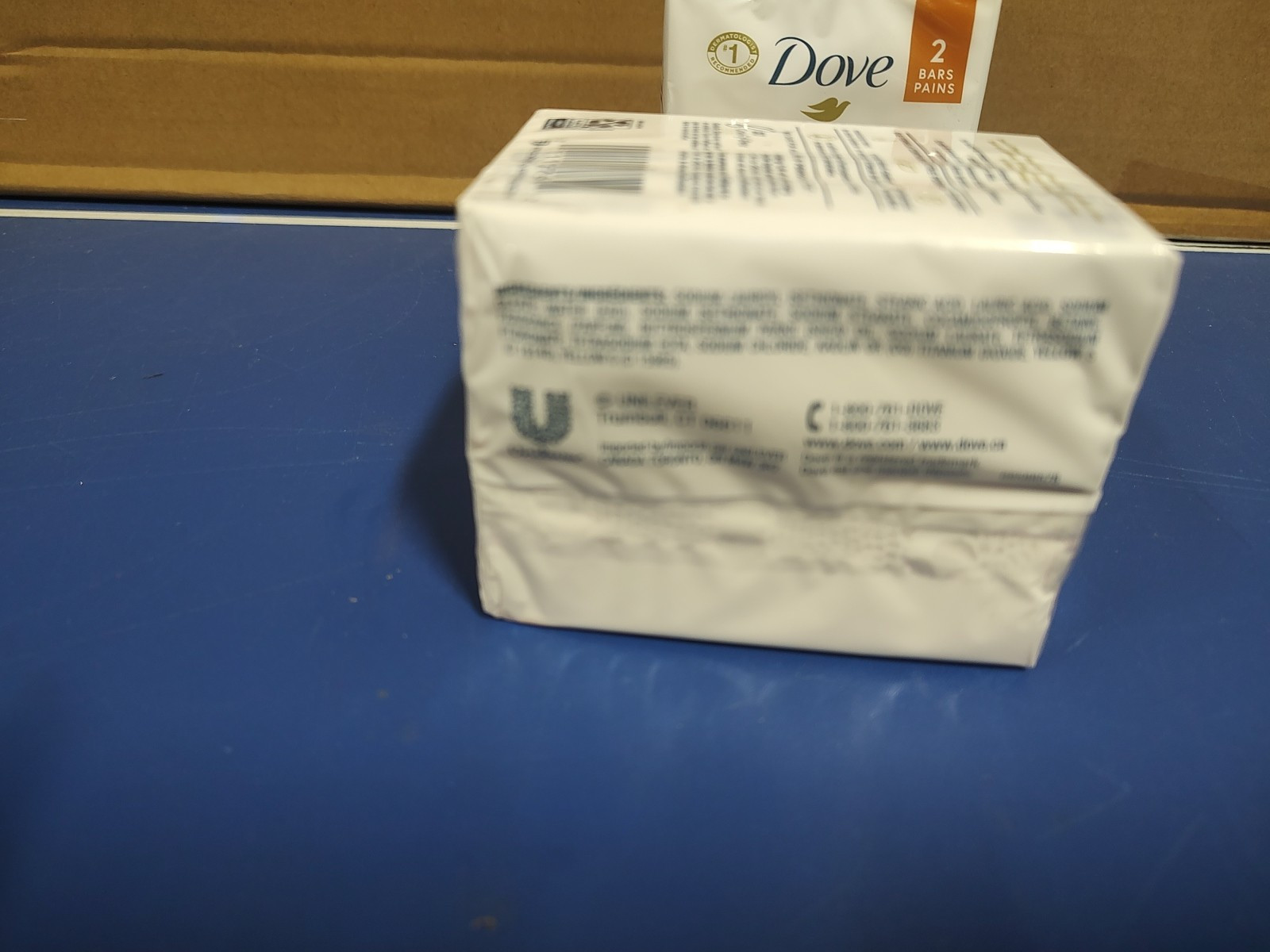 2ea, Dove Shea Butter & Vanilla, 2 Bars, 3.75 oz (106 g) Total 4 Bars