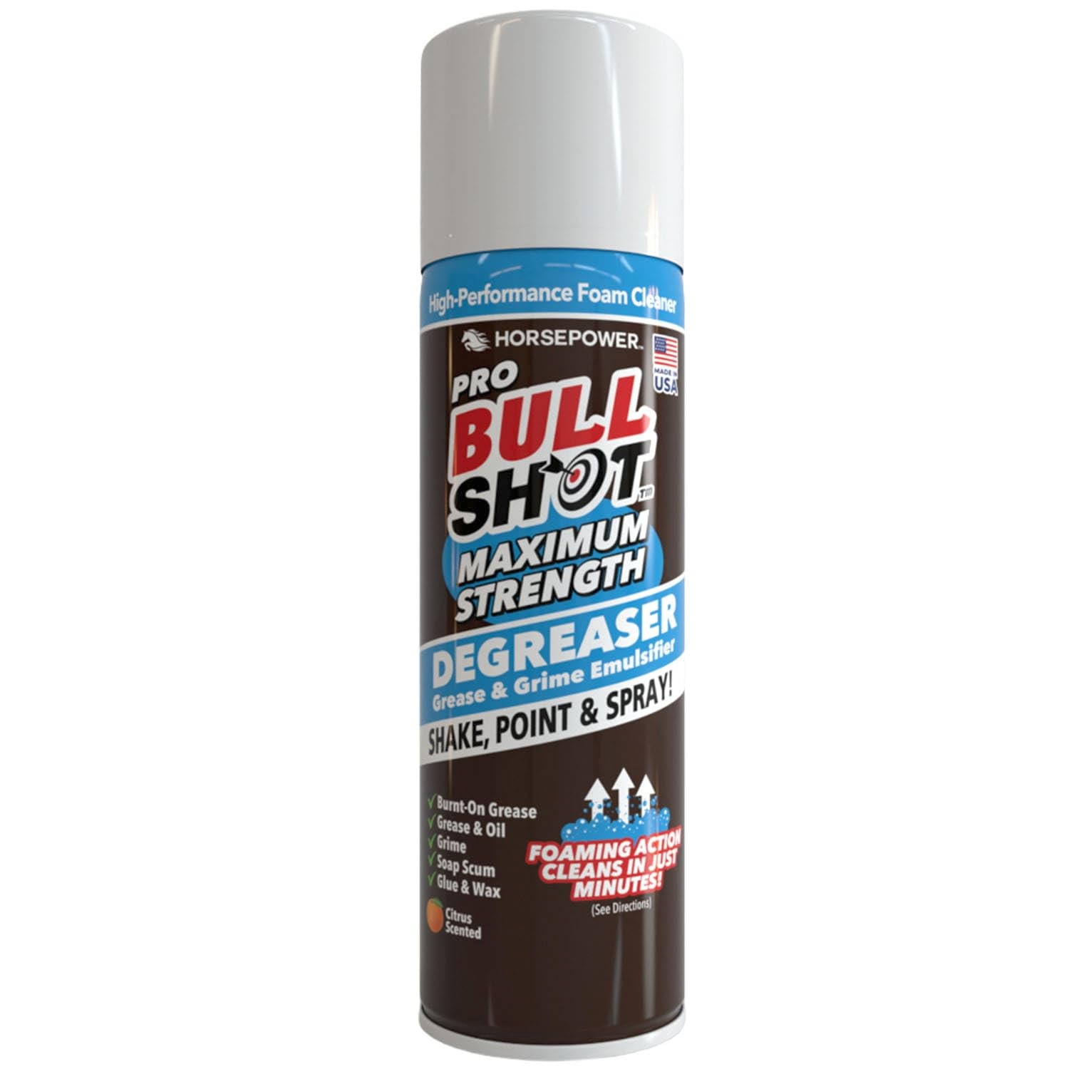 Bull Shot Degreaser Pro MAX Super-Concentrated Foaming Cleaner AS Degreaser