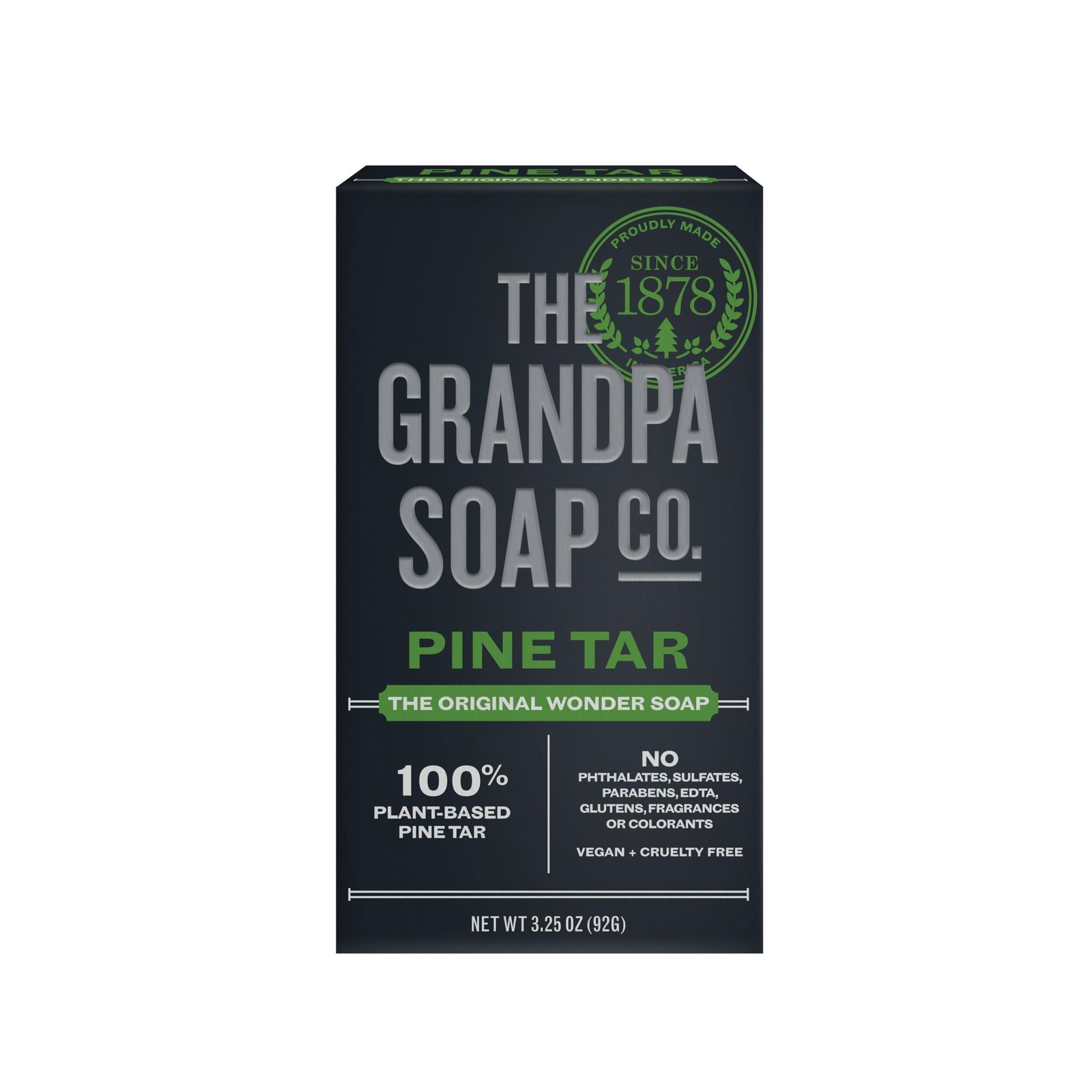 Grandpa’s Pine Tar Soap Medium Size – 3.25 oz