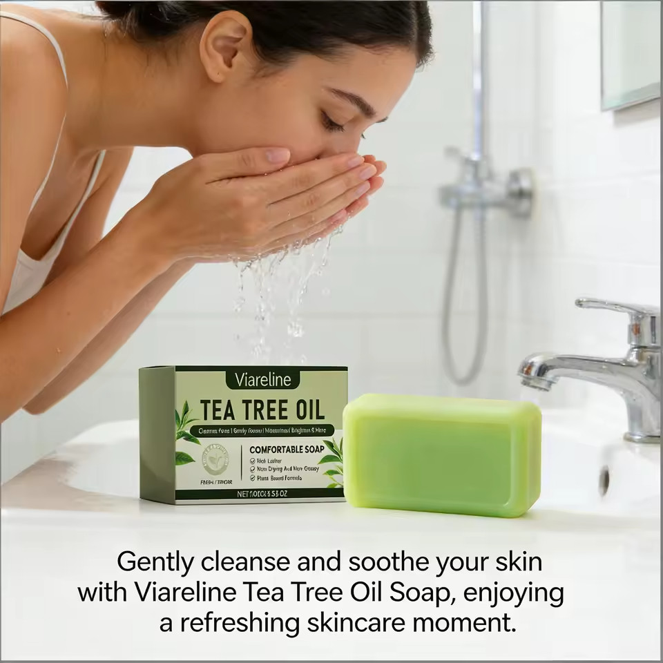 Anti-fungal Tea Tree Oil Soap Bar Medication Grade Every Day Use