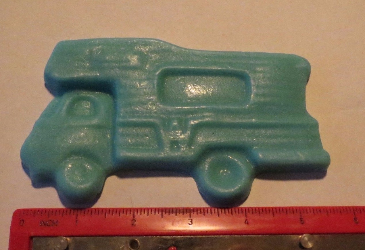 RV Trailer Camper Winnebago soap bar & washcloth In clear gift Box By Joanndles
