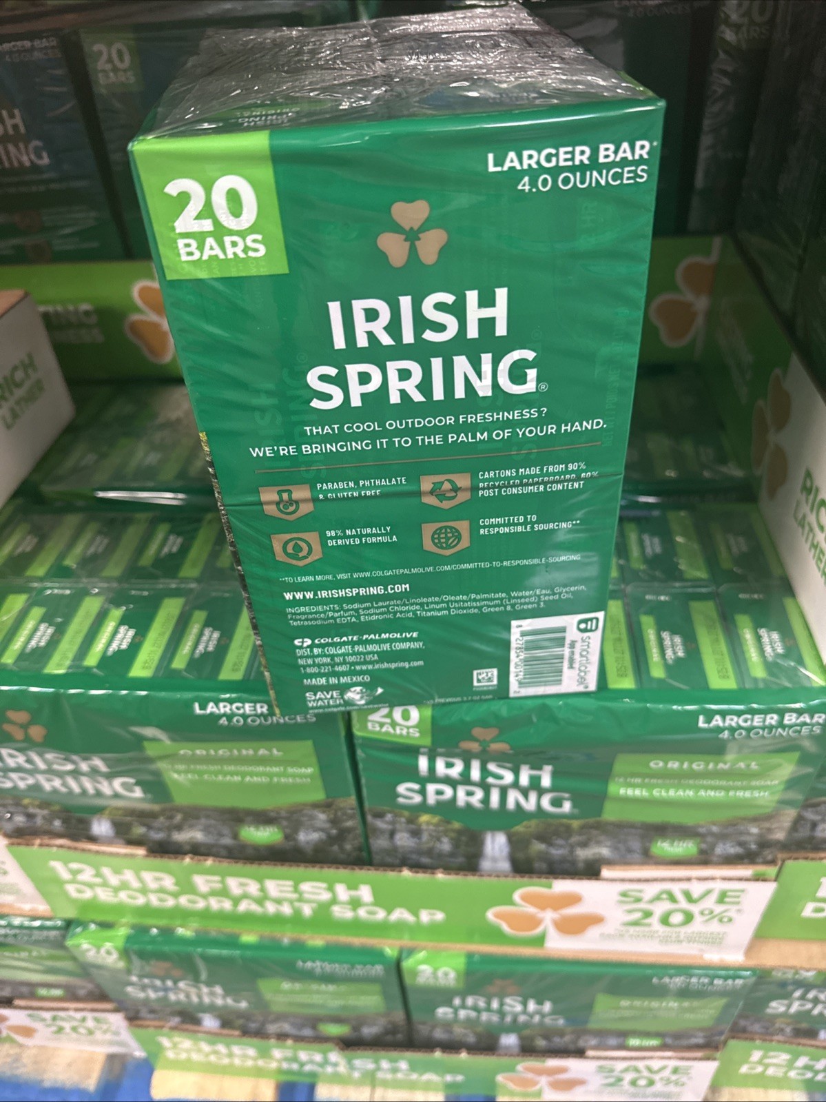 Irish Spring IG03005179 Men’s Bar Soap