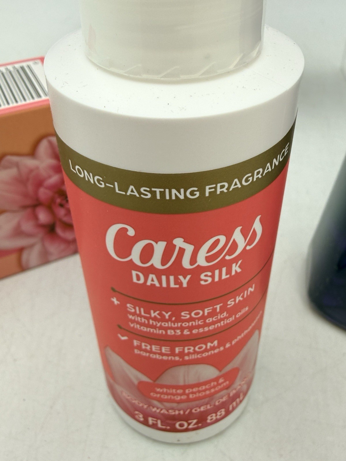 Caress Warm Embrace Bodywash and Bar Soap Skincare Gift Set 4 Piece NEW OPEN BOX