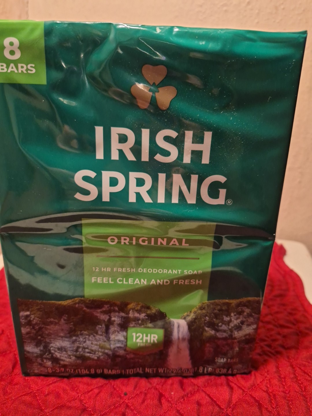 8 Irish Spring Original Deodorant Soap 3.7 oz each (1-8pk)