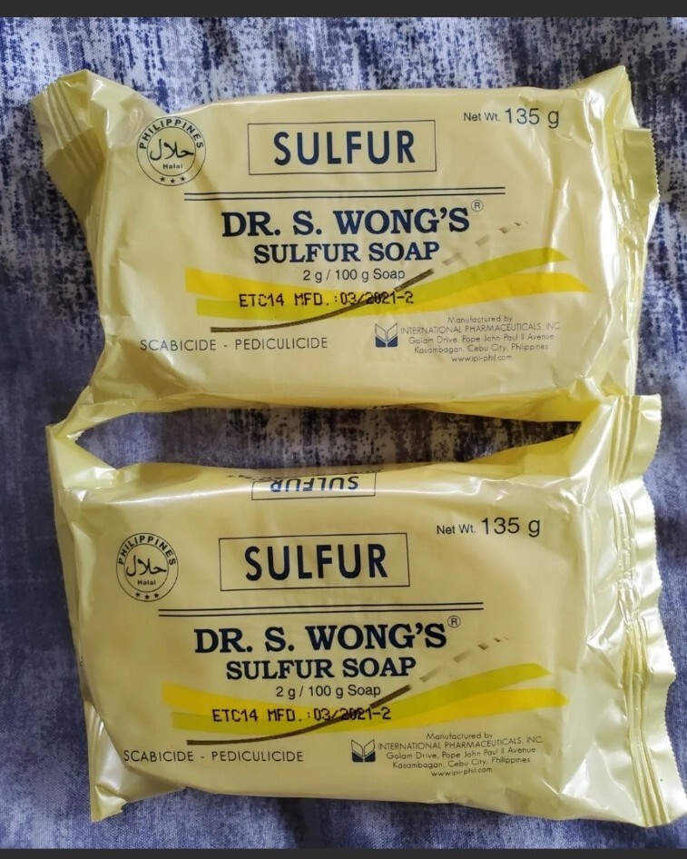 DR. S. WONG’S SULFUR SOAP 135 GRAMS