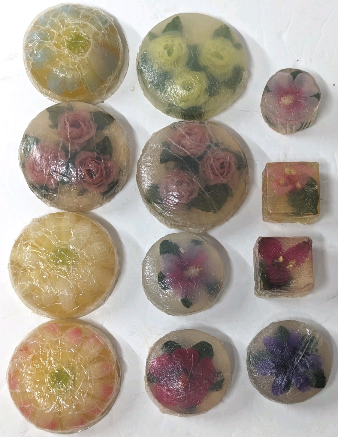 Lot Of Vintage Savon Des Fleurs Soaps Luxury Floral Bath Soaps Decor