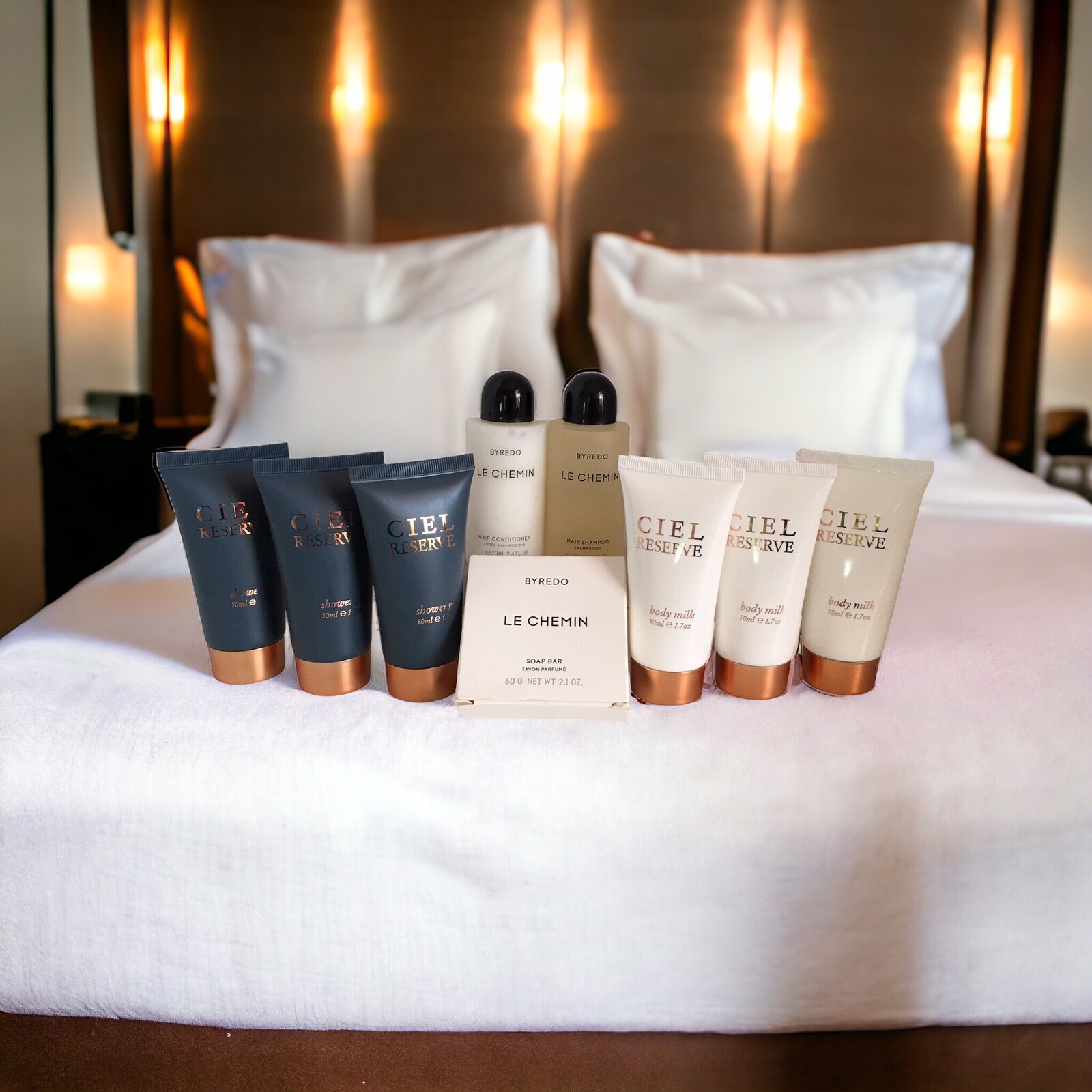 Set of 9 BYREDO Le Chemin & CIEL Luxury Collection Set from The Iconic SLS Hotel