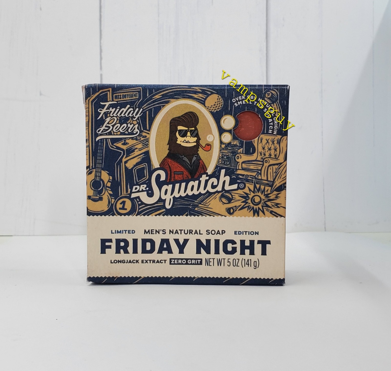 Dr. Squatch Limited Edition Bar Soap Friday Night Zero Grit 5oz