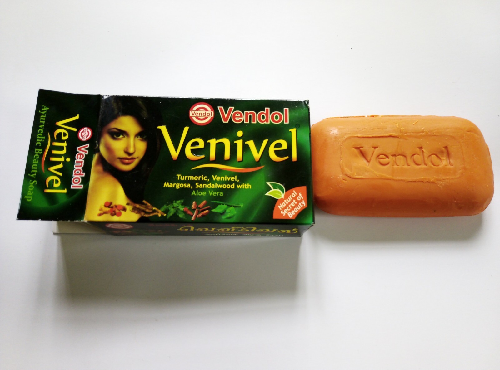 Vendol Herbal Ayurvedic Beauty Soap Venivel New