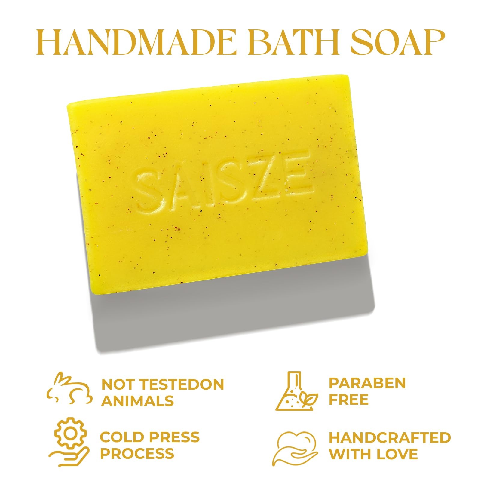 Natural Sulfur Soap Bar for Acne Blackheads & Blemishes 4 oz Pack of 2