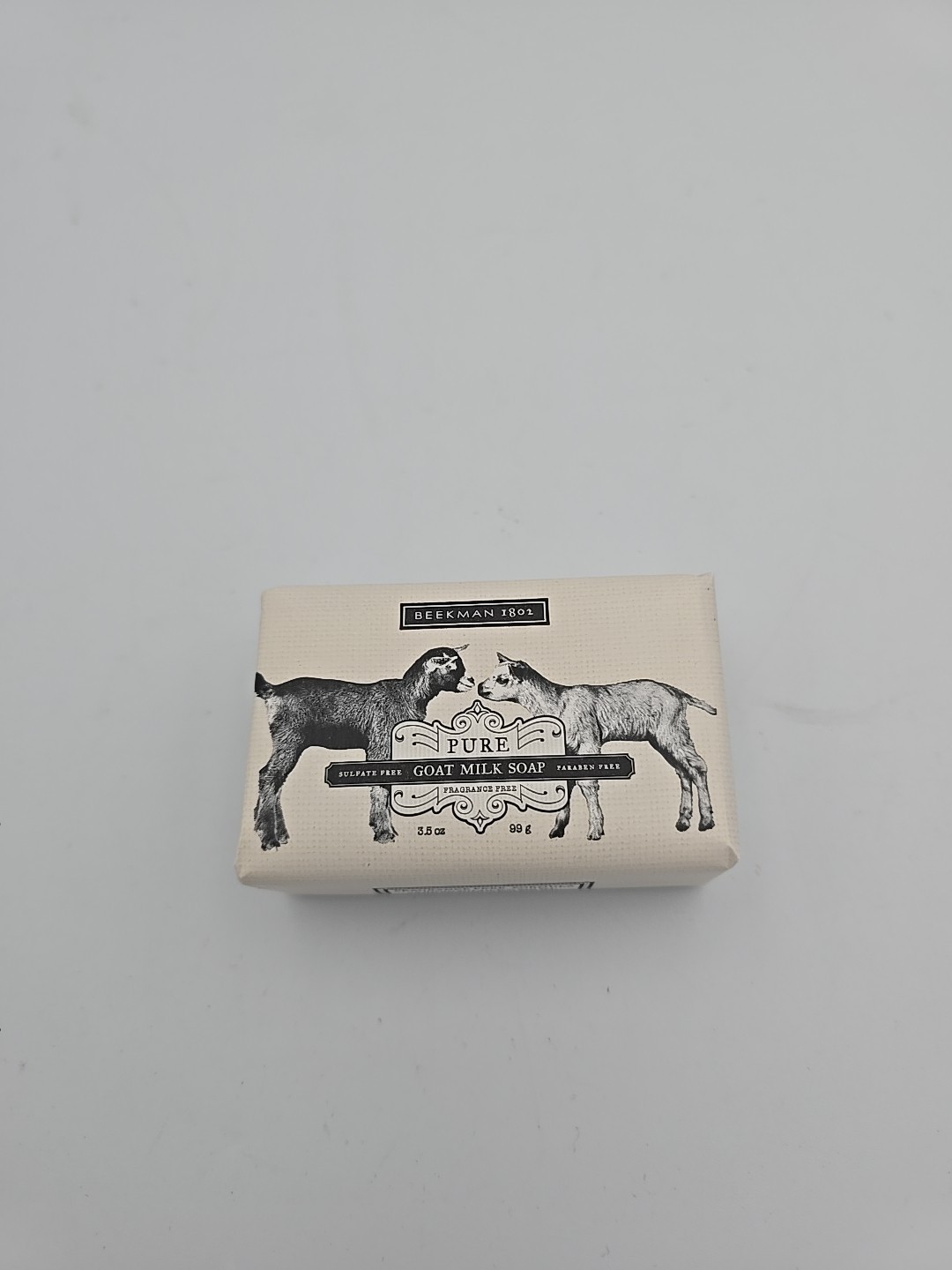 Beekman 1802 Pure Unscented Goat Milk Soap 3.5oz New