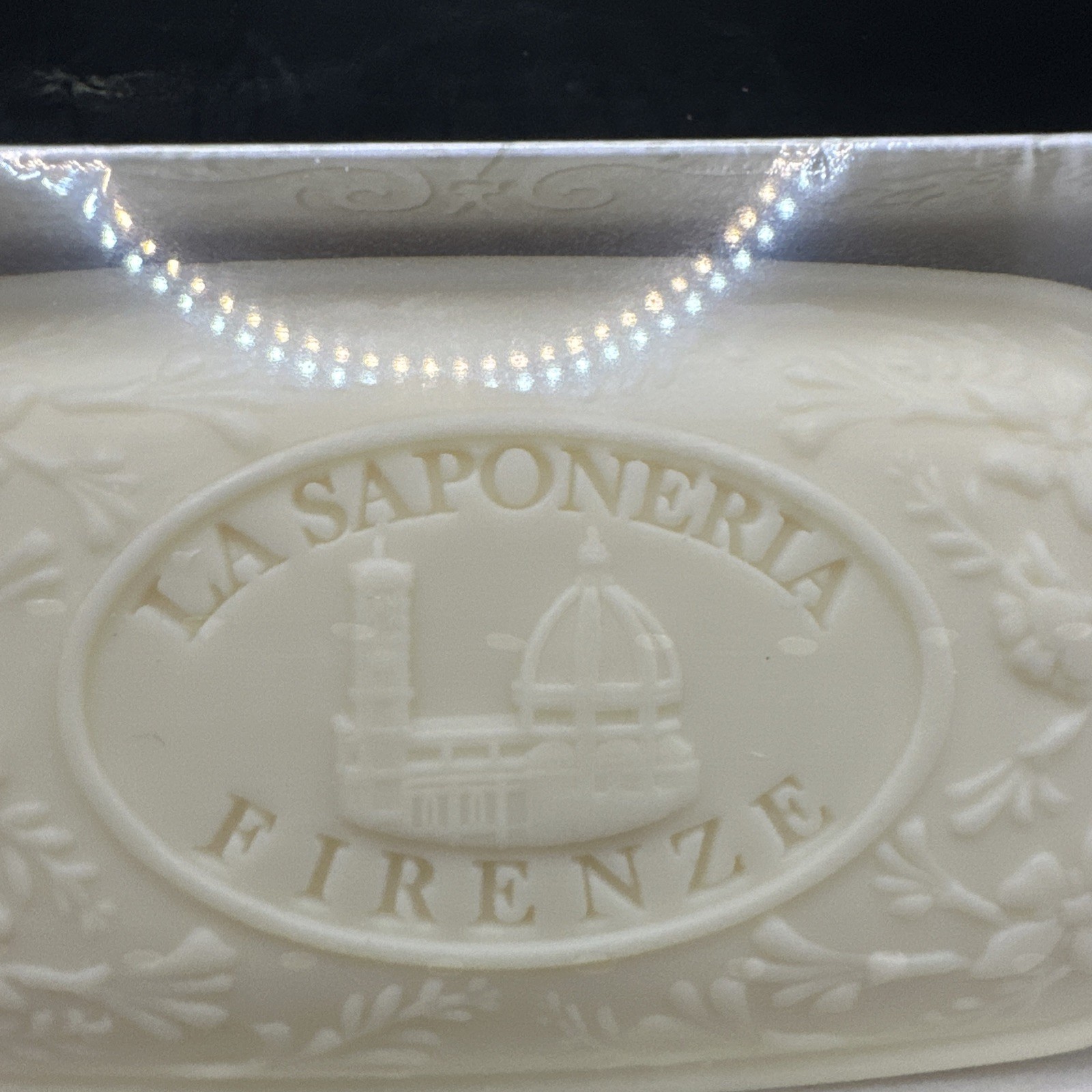 LA SAPONERIA FIRENZE ITALIAN ALMOND SCENTED LUXURY SOAP ITALY-TUSCANY BAR 10.5OZ