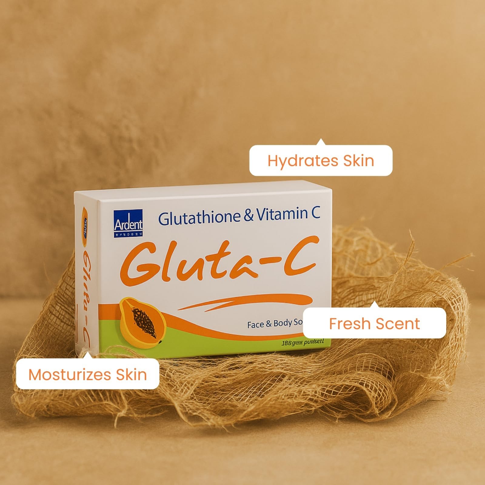 Gluta-C Face and Body Soap Hydration Nourishing Soft Smooth Revitalizing – 135g