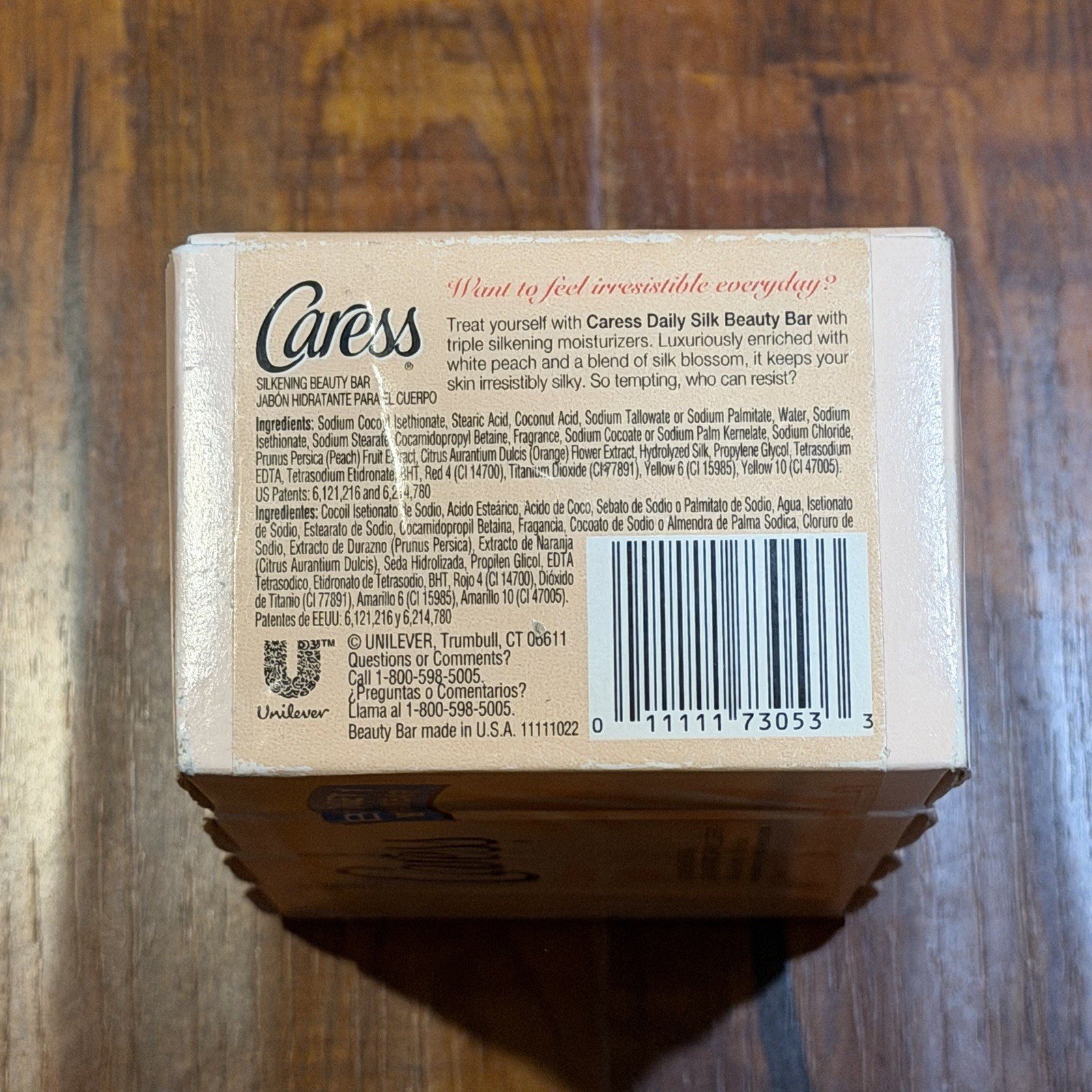 Vintage 4-Pack 2000’s Caress 3.15 Oz Daily Silk Body Bars White Peach Soap – NOS