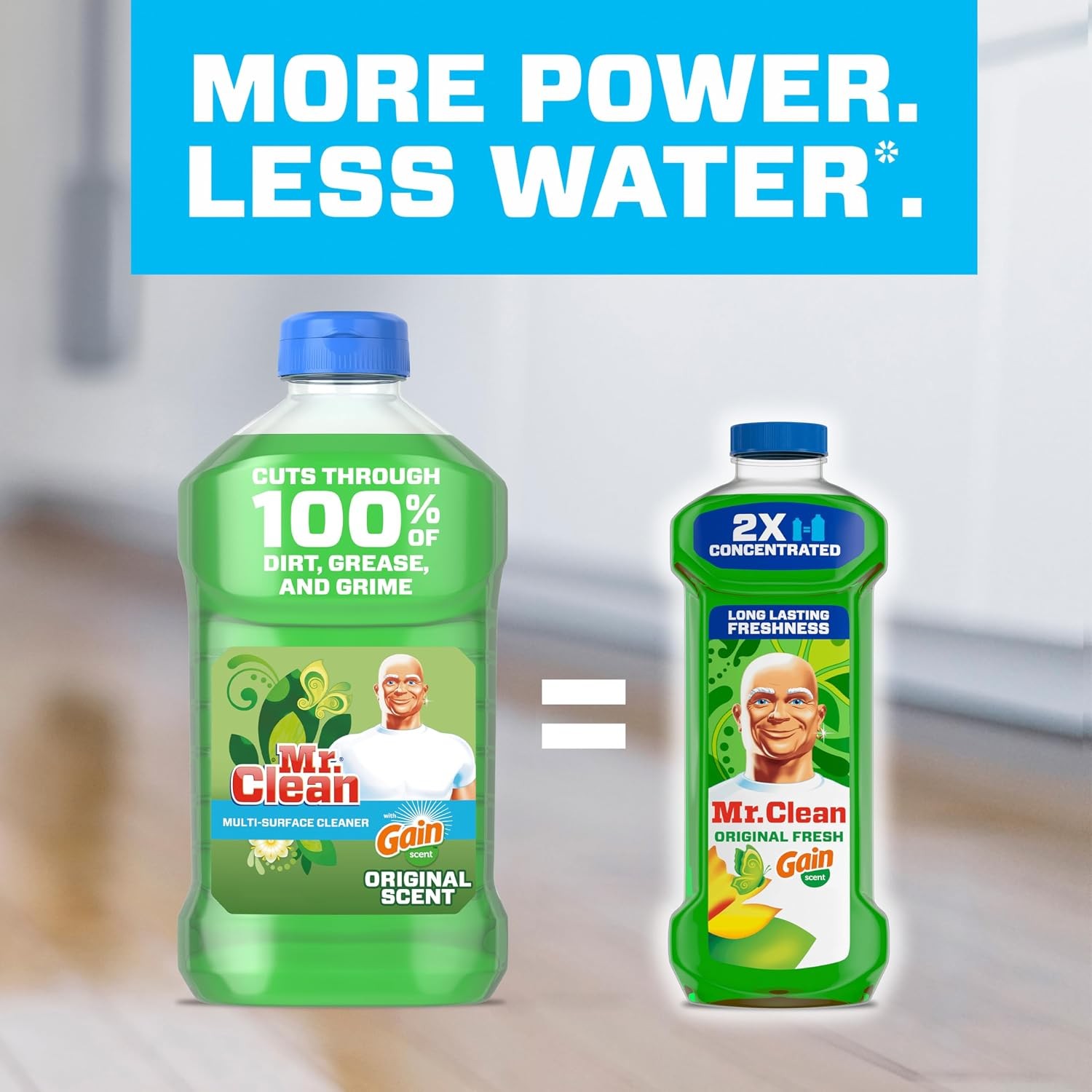 Mr Clean 41 Oz All Purpose Floor Cleaner for Mopping Home Bathroom Kitchen