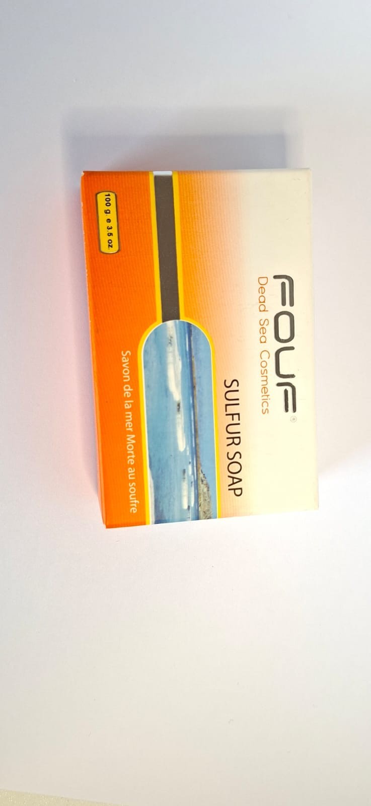Dead Sea Sulfur Soap – Natural Cleansing Soap for Healthy, Refreshed Skin.