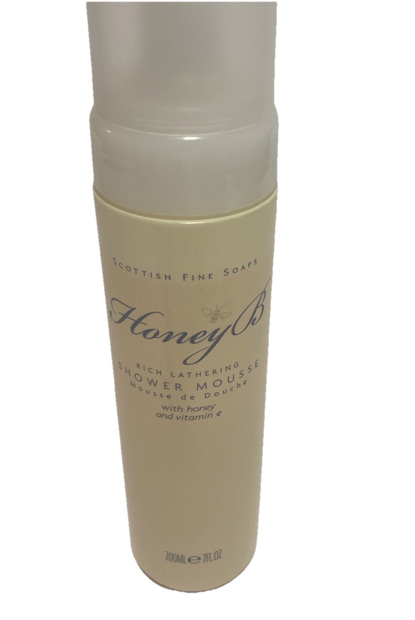 Scottish Fine Soaps Honey B Rich Lathering Shower Mousse 7 oz/200ML