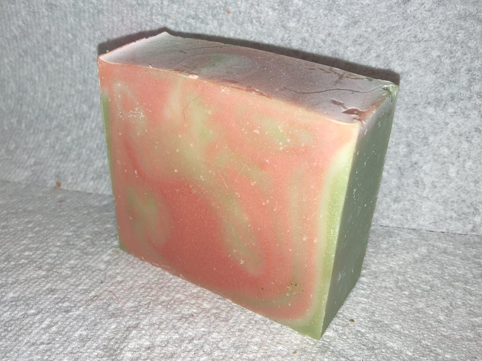 Handmade Fresh Scented Soap – Cucumber Melon – 4 oz. w/Cocoa & Shea Butter
