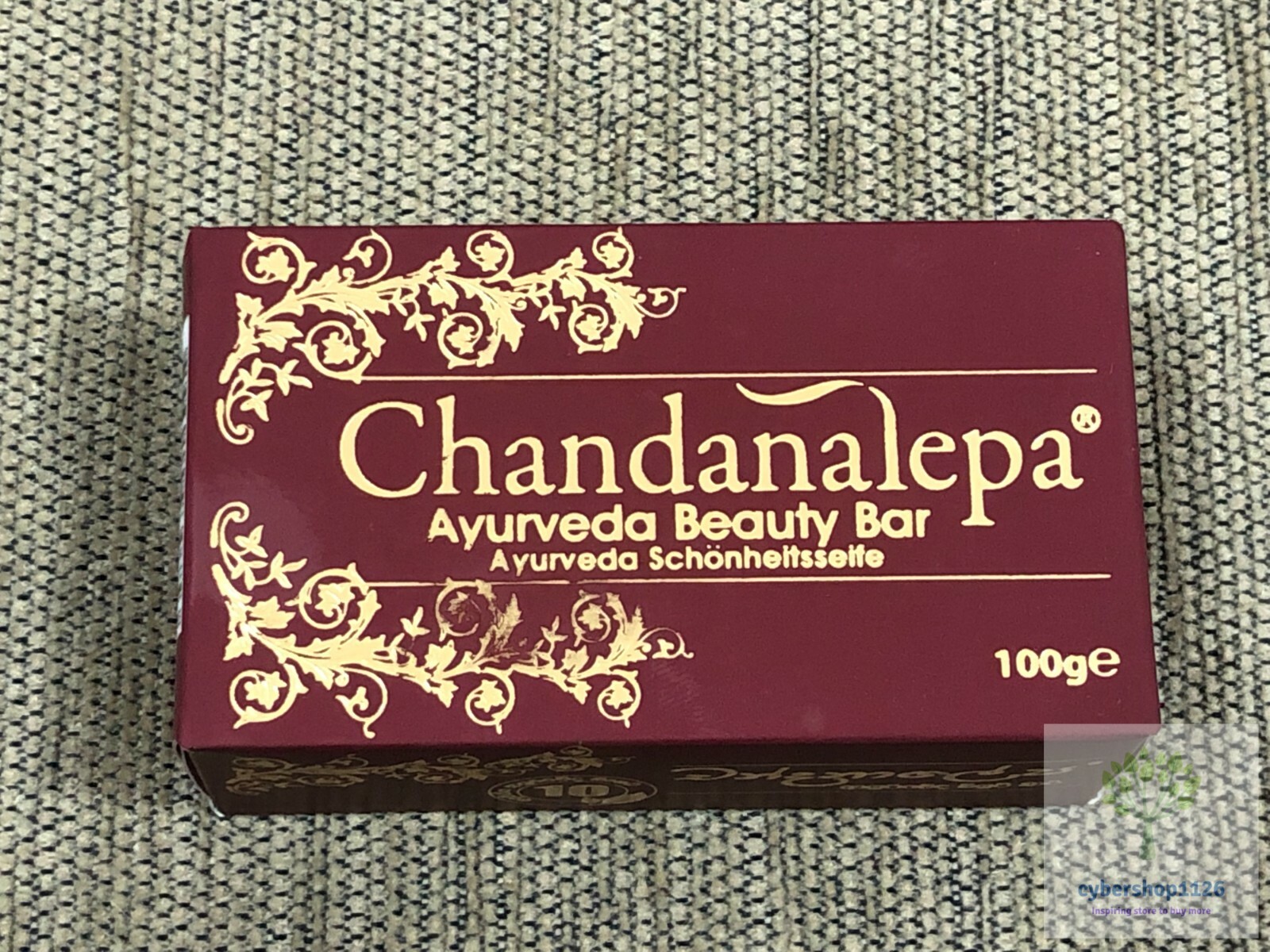 Chandanalepa Ayurveda Beauty Bar Herbal Soap Natural 100g for Skin and Body SL
