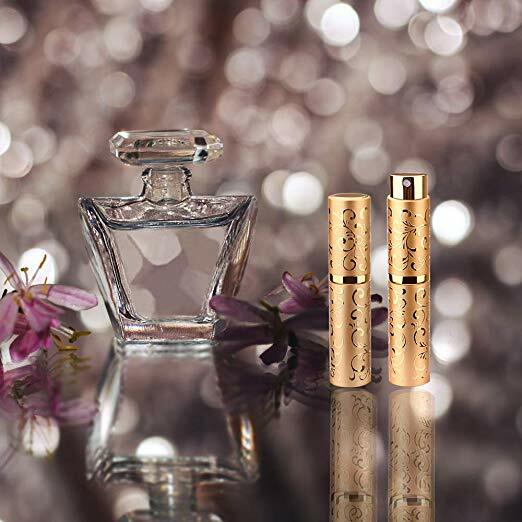 10ml Perfume Refillable Atomizer Mini Travel Spray Bottle Purse Funnel