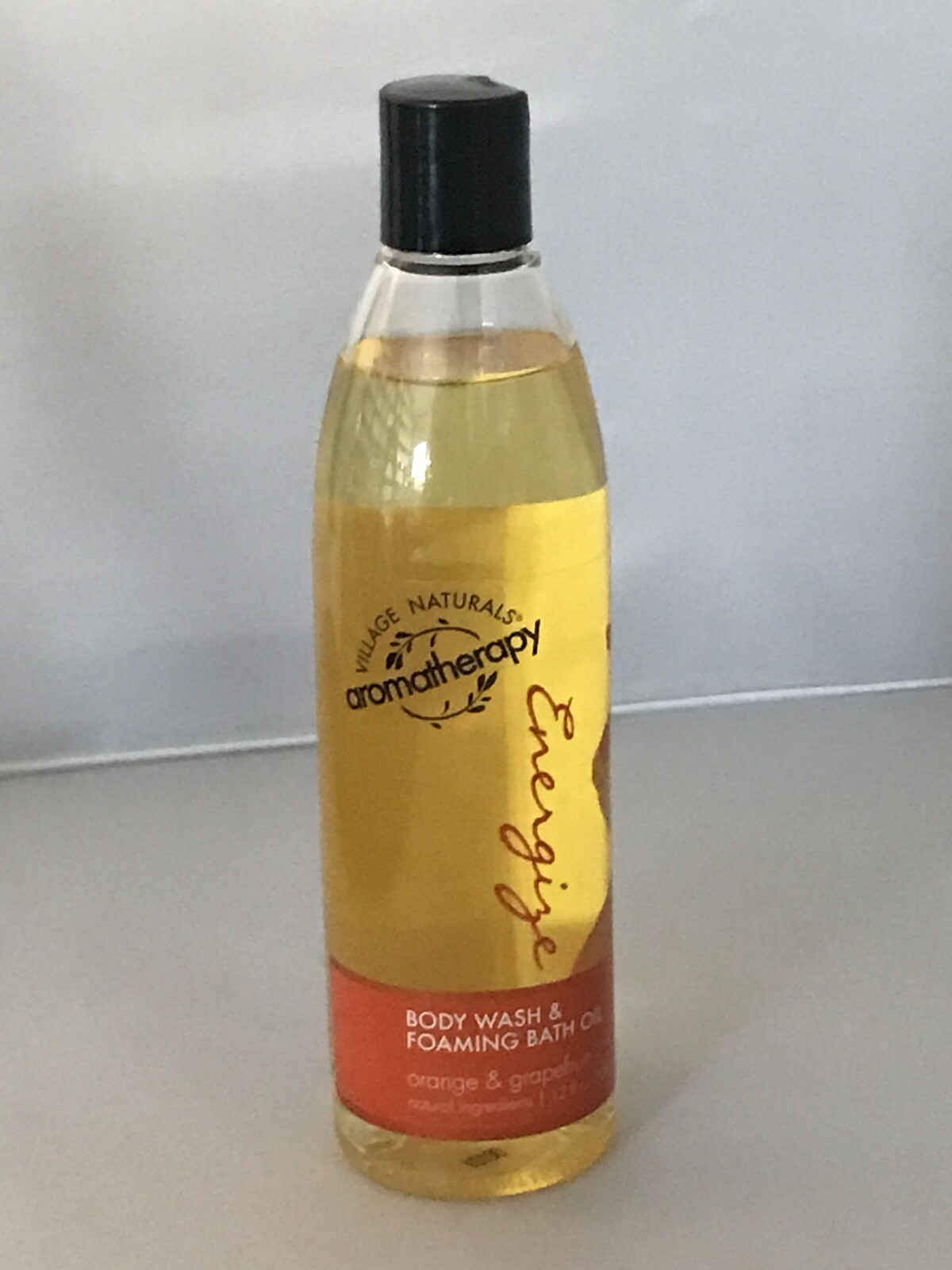 Village Therapy Aromatherapy Energize, Body Wash & Foaming Bath Oil, 12 fl. oz.