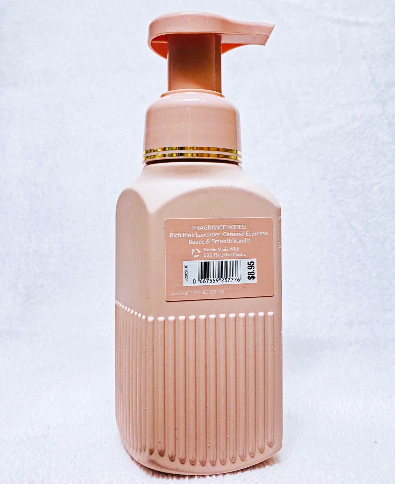 4 Bath & Body Works PINK LAVENDER ESPRESSO Gentle Foaming Hand Soap 8.75 oz