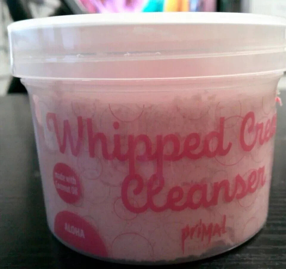 NEW PRIMAL ELEMENTS whipped cream body cleanser ALOHA paraben sulfate free