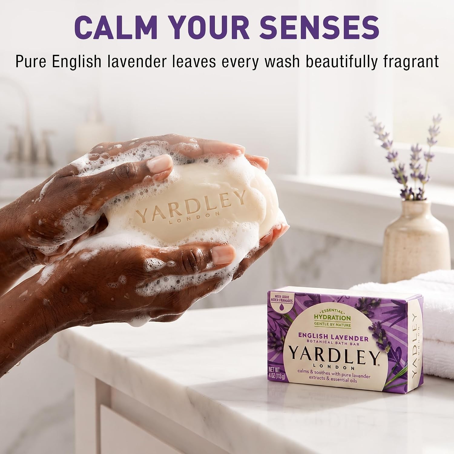 Indulge in 10 London Bath Bars: Hydrating Lavender, Aloe, Cocoa & Exfoliating