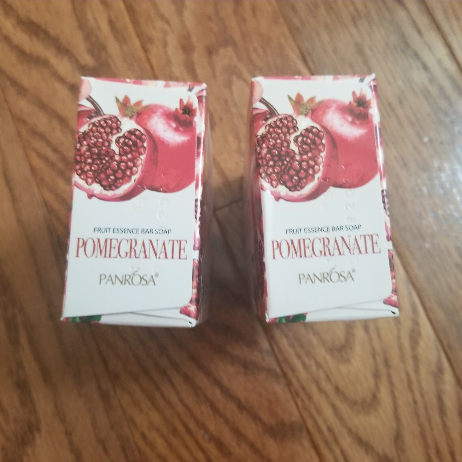 Lot of 2 Panrosa Fruit Essence Bar Soap 7 oz Pomegranate