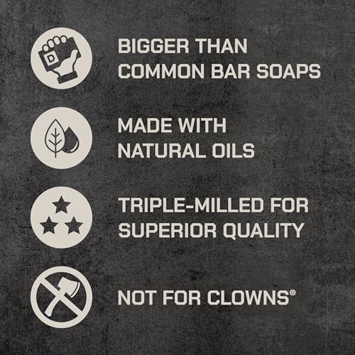 Duke Cannon Big Brick of Soap for Men, Seawolf, 10 Ounce (Pack 1), White