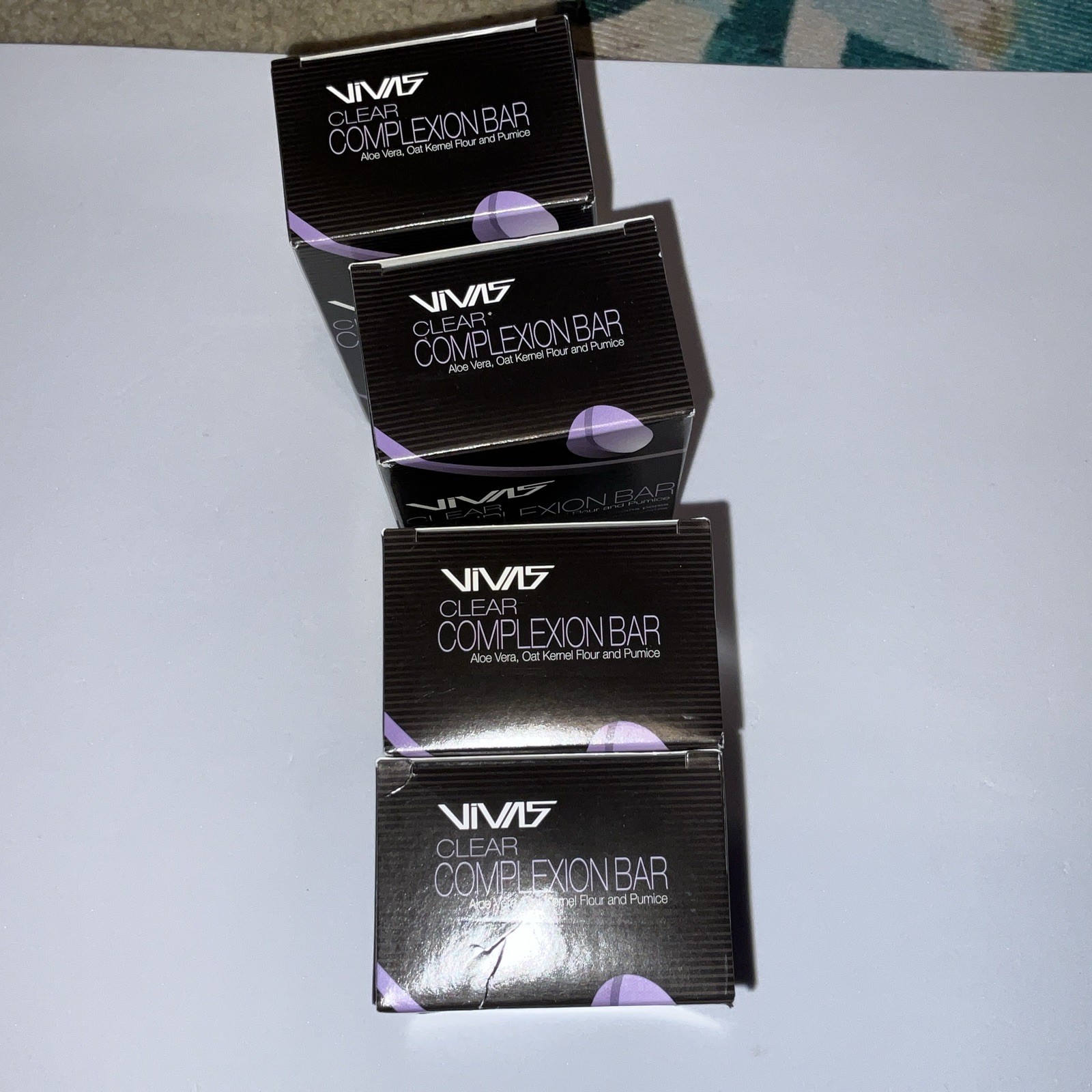 VIVAS Cleaning Bars Face Body Exfoliate New Getting 4 Bars