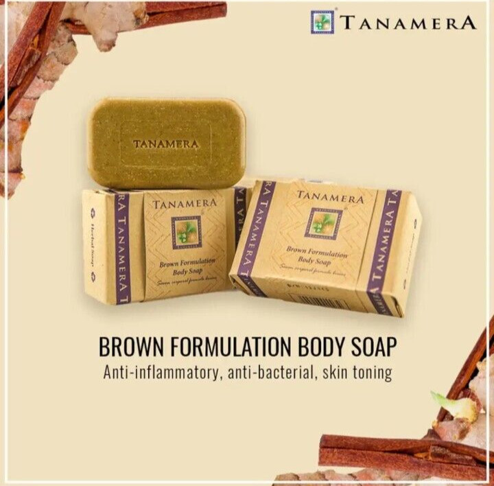 Tanamera Brown Formulation Body Soap Eco-Friendly ,for beauty,skin n health