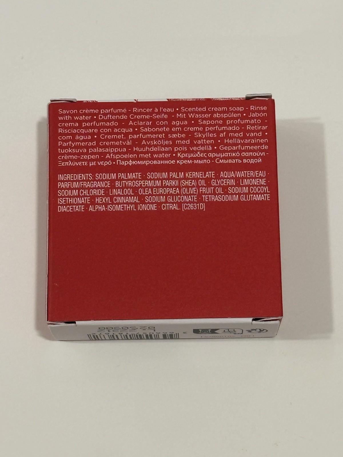 Clarins Aroma Cream Soap Bar 75g / 2.6 oz NEW IN BOX Made In Italy Discontinued