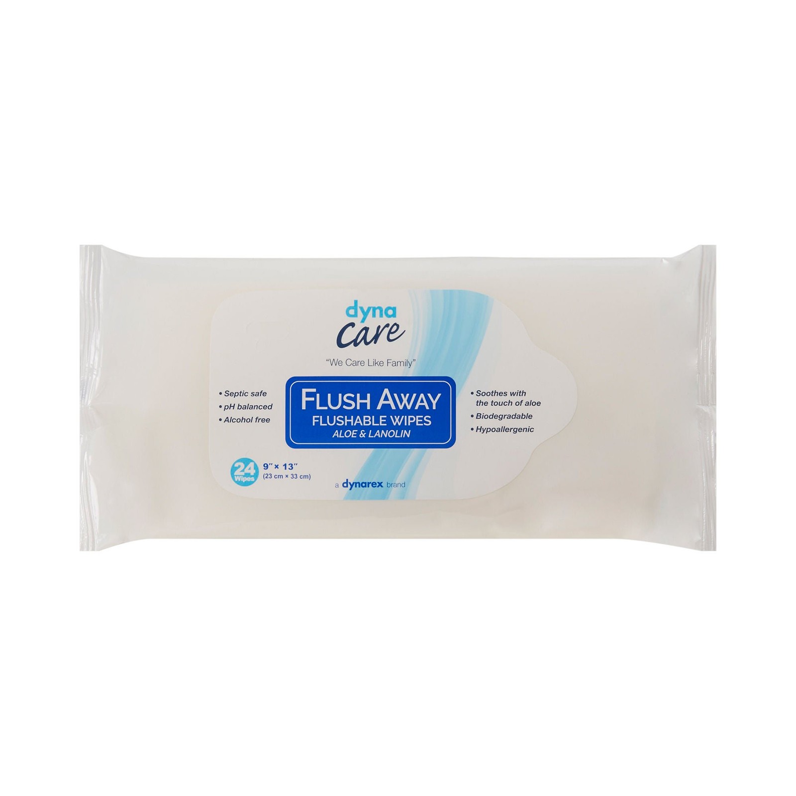 Flush Away Adult Flushable Personal Wipe 9 x 13″ 1322 576 Wipes