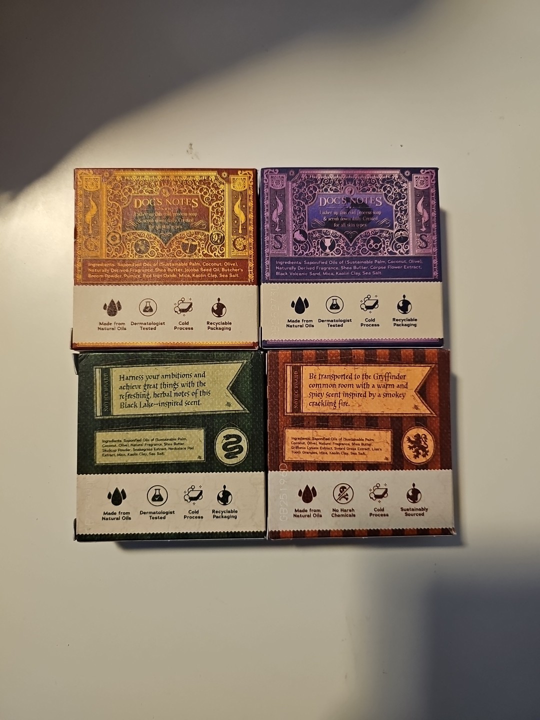 Lot Of 4 – Dr. Squatch Men’s Natural Soap