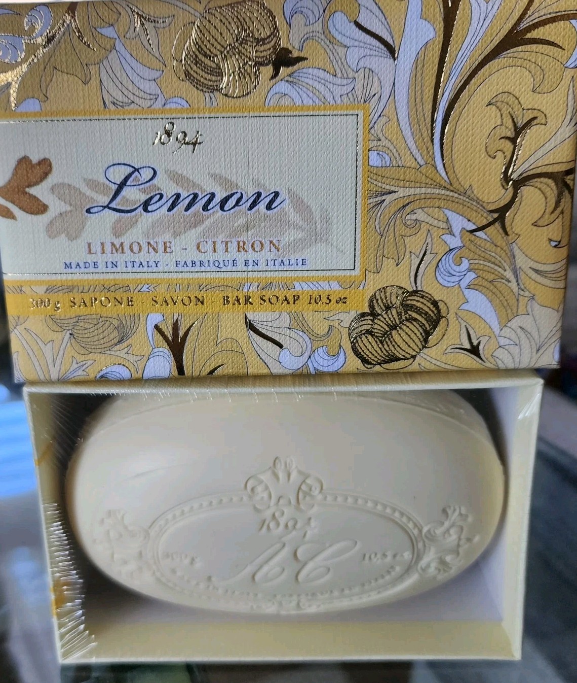 Saponerie Mario Fissi Lemon Citron Fine Milled Italian Soap