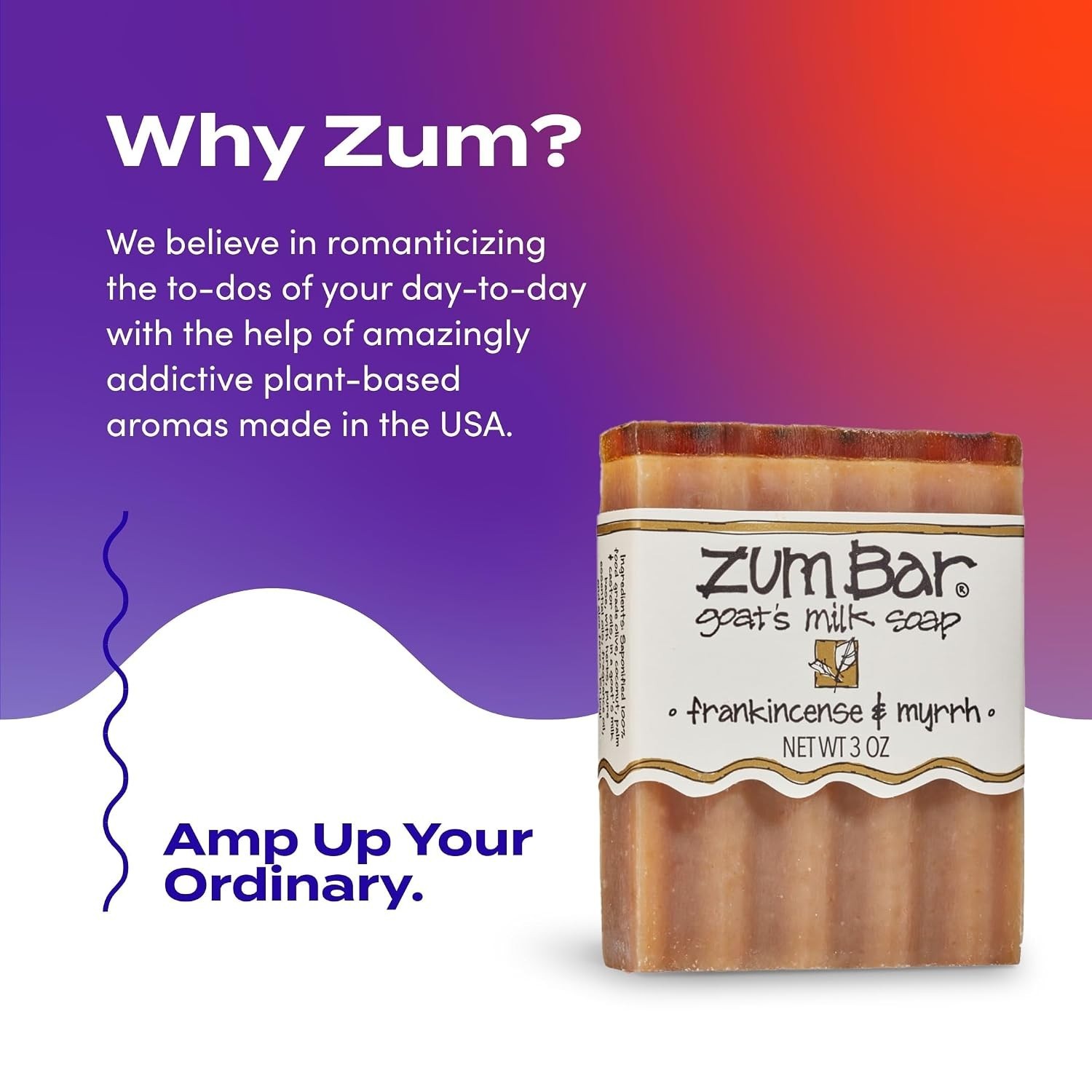 Zum Goat’s Milk Soap Bar – Bar Soap for Hands & Body Made with Essential Oils…