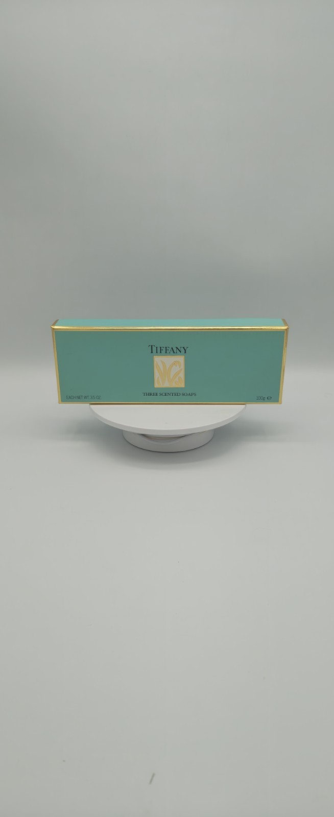 Vintage Tiffany & Co. 3 Scented Soaps Set American Flowers Meadows Woodlands NOS