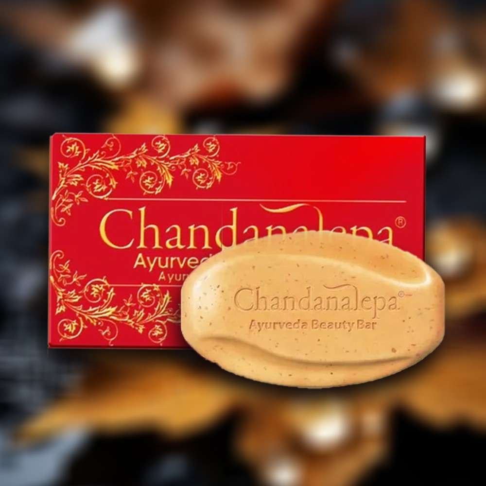 Chandanalepa Ayurveda Beauty Bar Natural Herbal Soap Healthy Glowing Skin unisex