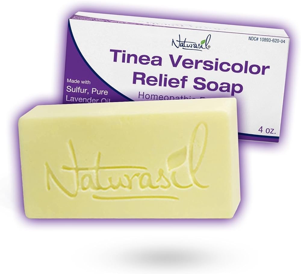 Naturasil Tinea Versicolor Treatment Max-Strength 10X Soap | Antifungal Microniz