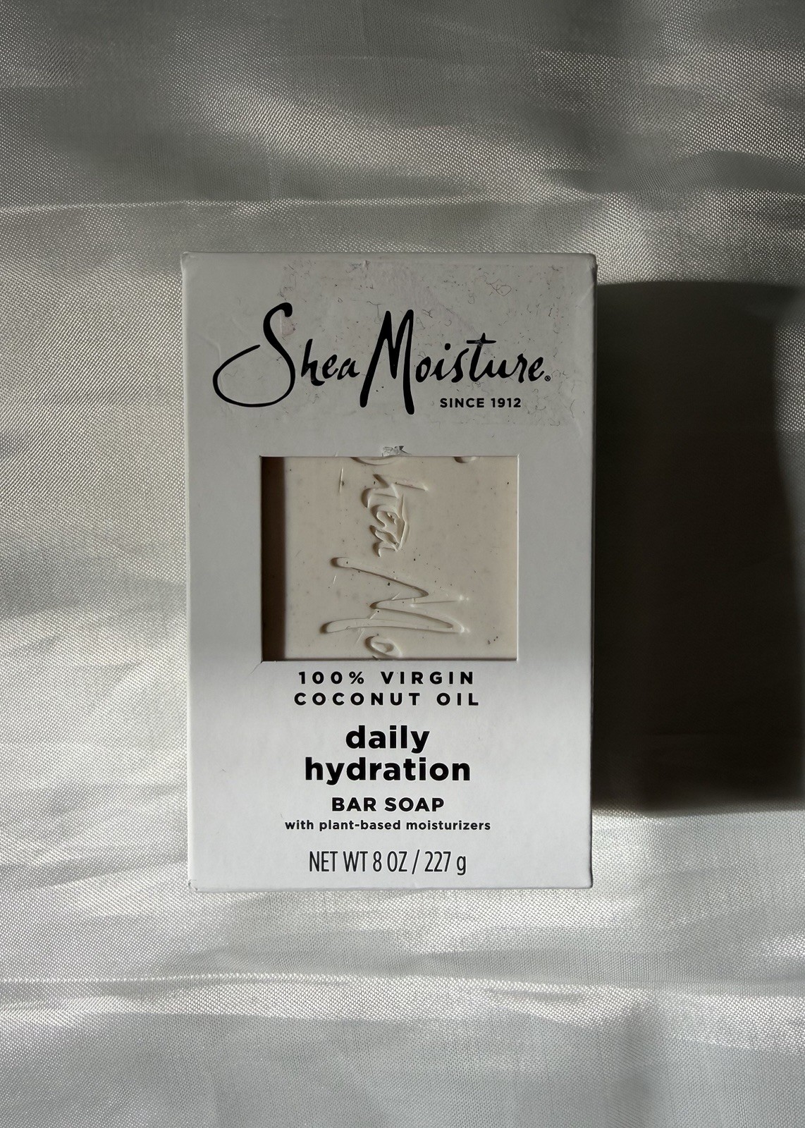 SheaMoisture 100% Virgin Coconut Oil Shea Butter Soap, 8oz Coconut Milk & Acacia