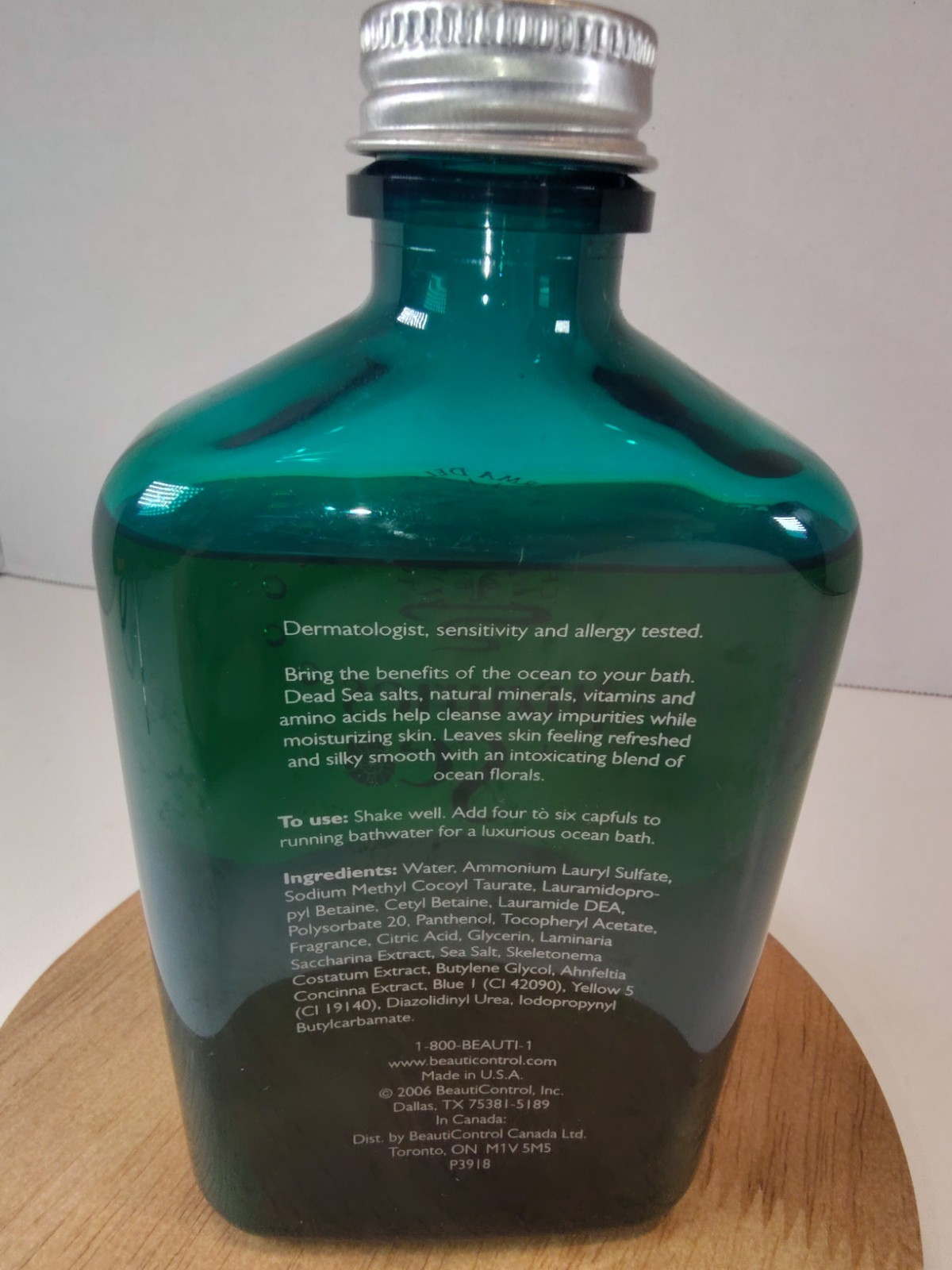 Beauticontrol Therma Del Sol Luxuries Of The Seas Ocean Bath 8.5oz