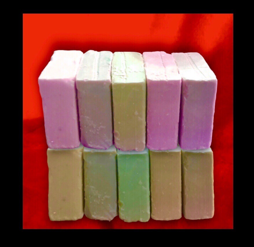2 Bags Amish Farm Bar Soap (10 Bars Total) (each Bar approx 3”x3”x1.25” 5- 7oz)