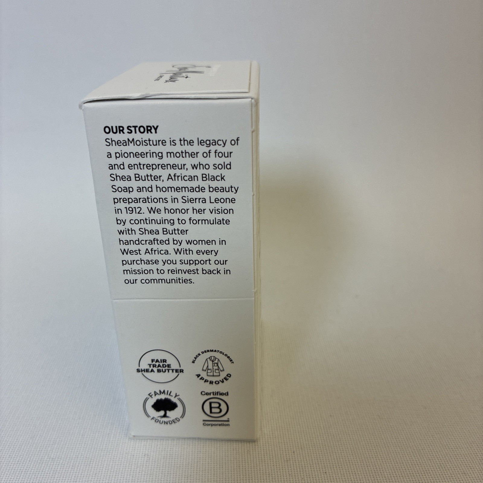 BL Shea Moisture Soap 8 oz Bar 100% Virgin Coconut Oil & Shea –