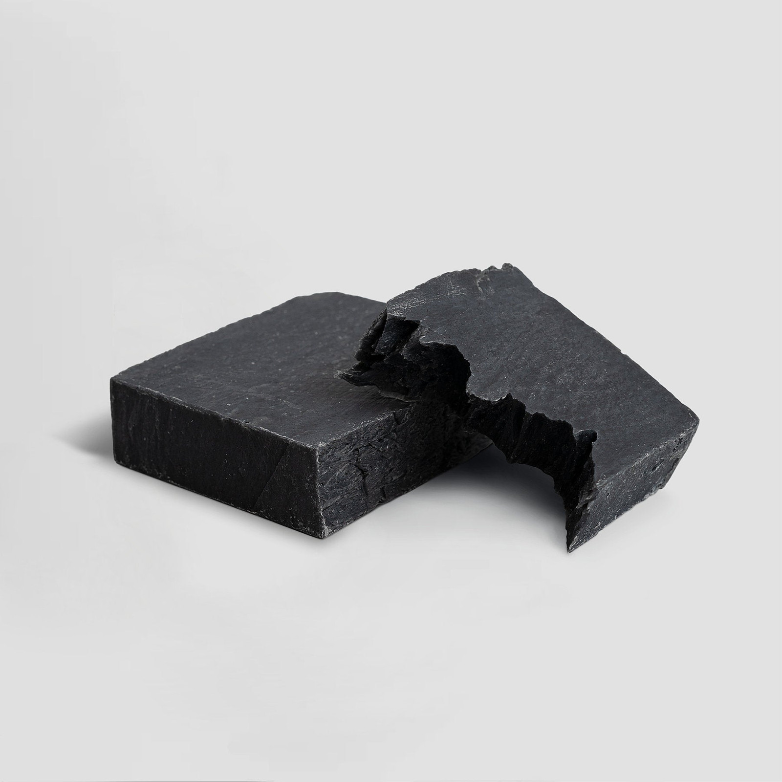 PURE LIFE Handcrafted Activated Charcoal Soap Bar – 4 oz