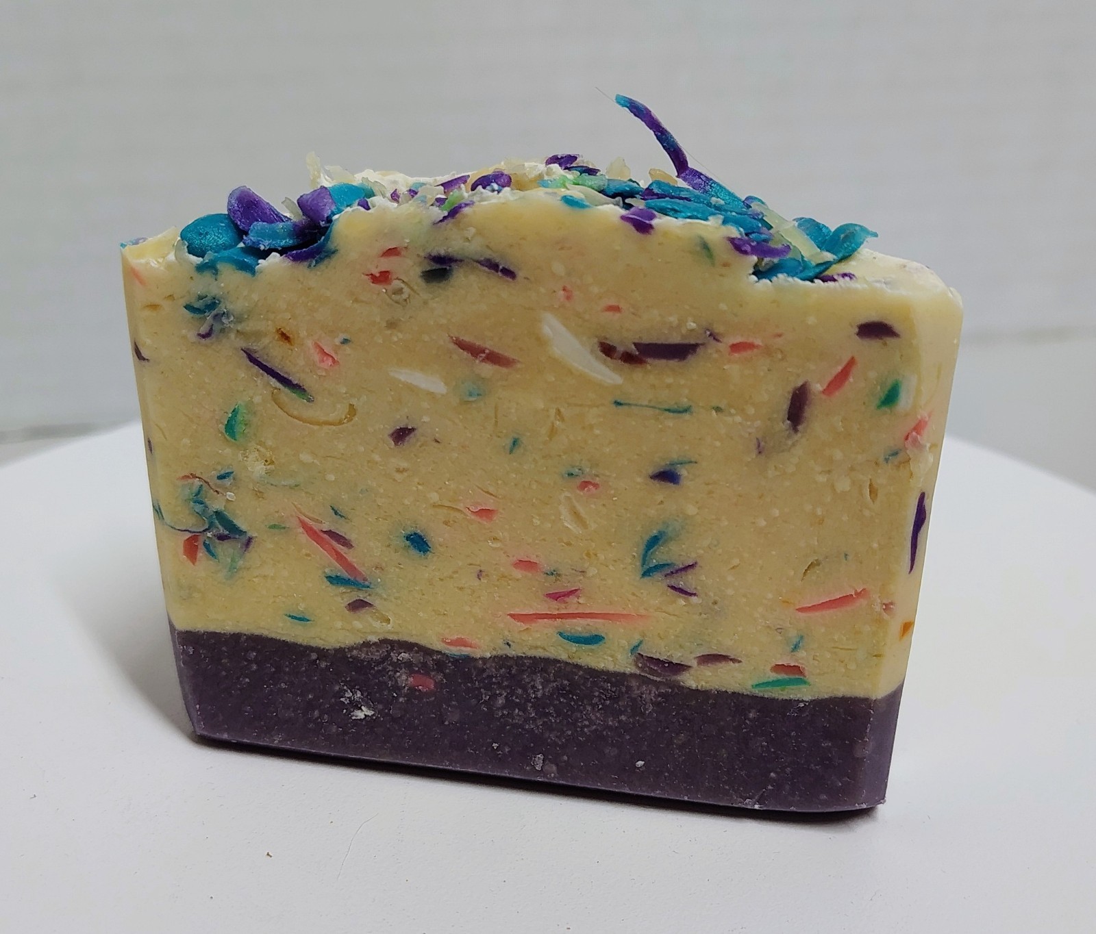 Handmade Goat Milk Soap Bar Sweet Pea Confetti Natural Skin Care Sunhi Soaps New